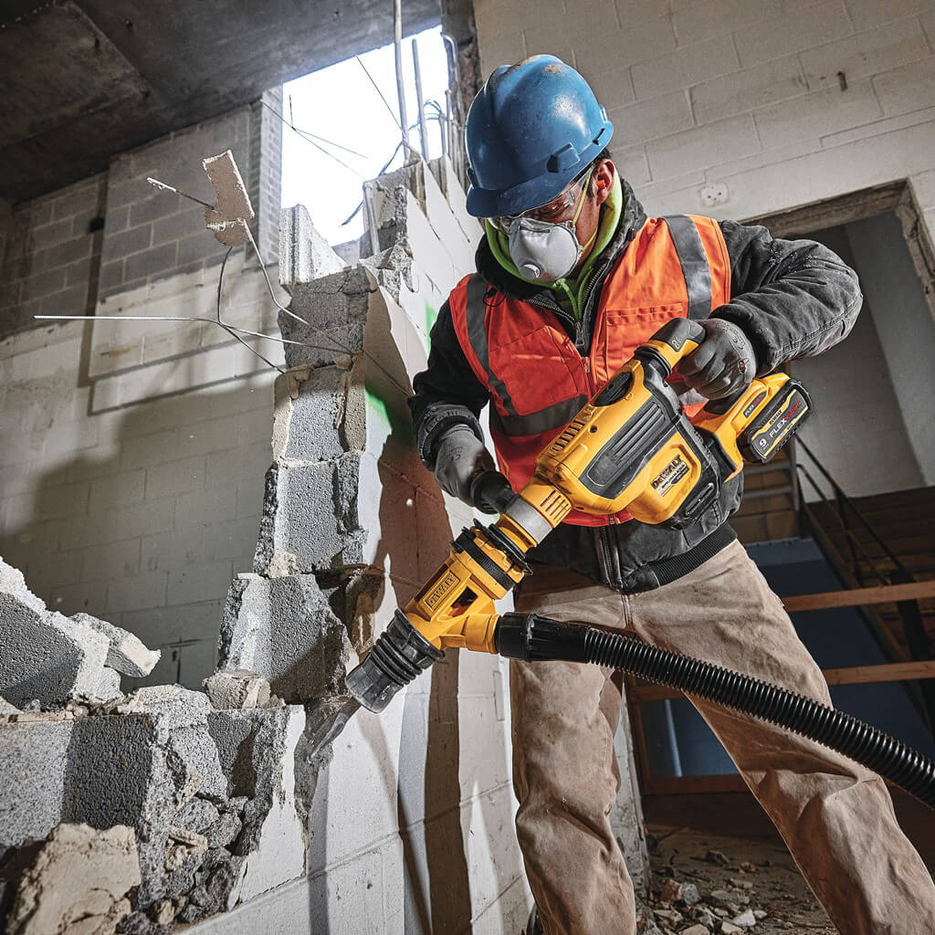 DEWALT DCH614X2 60-Volt MAX Lithium-Ion 1-3/4 in. Brushless SDS MAX Combination Rotary Hammer Kit