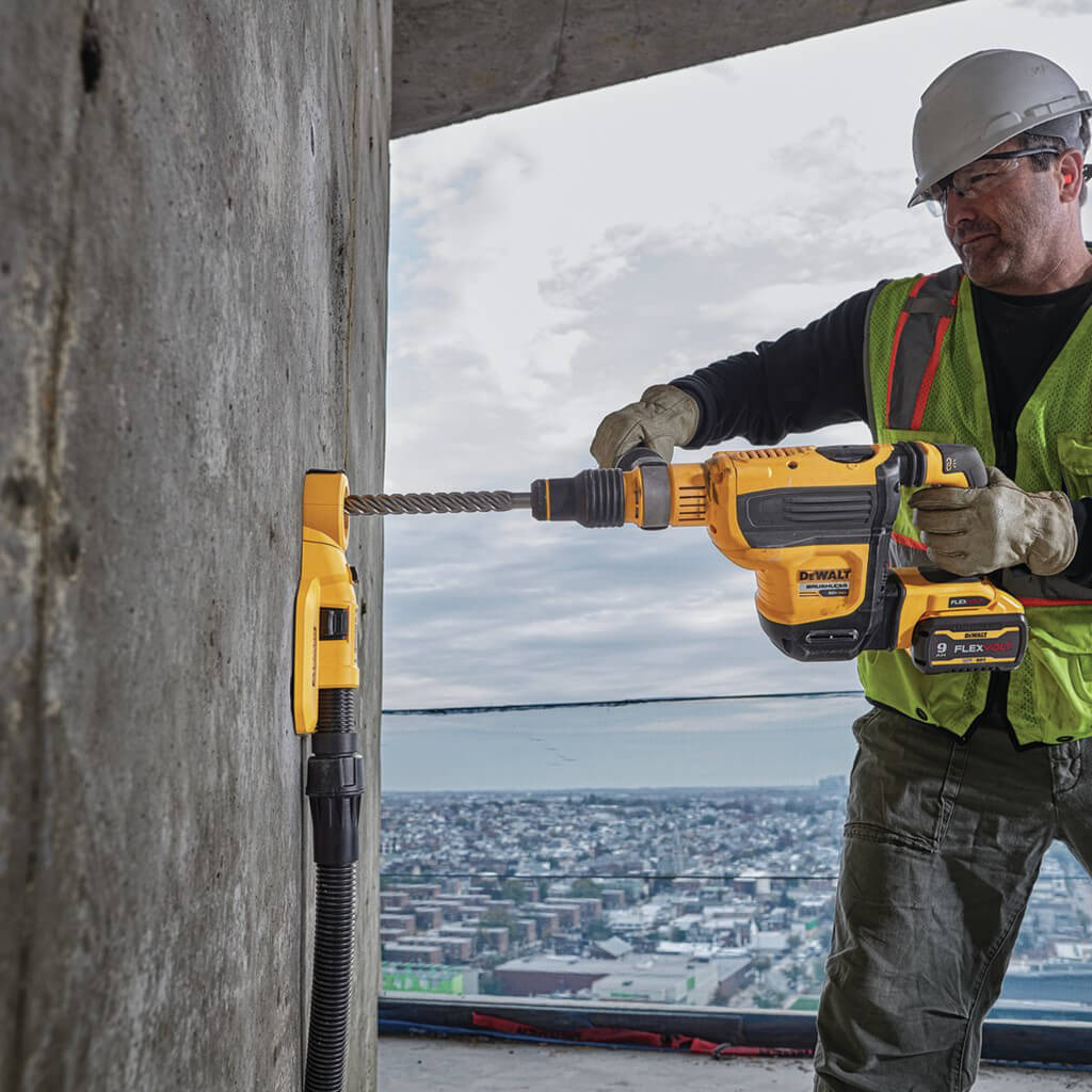 DEWALT DCH614X2 60-Volt MAX Lithium-Ion 1-3/4 in. Brushless SDS MAX Combination Rotary Hammer Kit