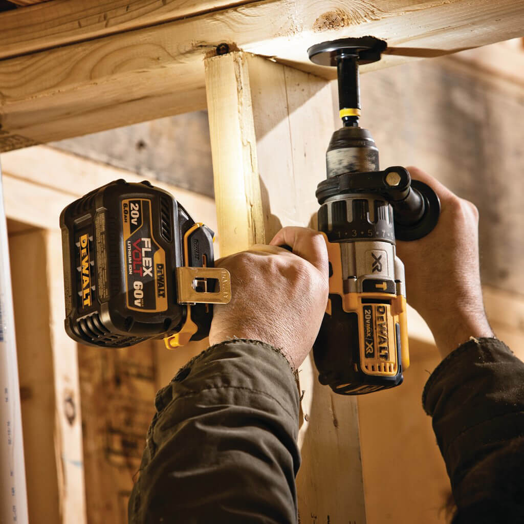 DEWALT DCK299D1T1 FLEXVOLT 20-Volt MAX Lithium-Ion Cordless Hammer Drill And Impact Driver Combo Kit (2-Tool)