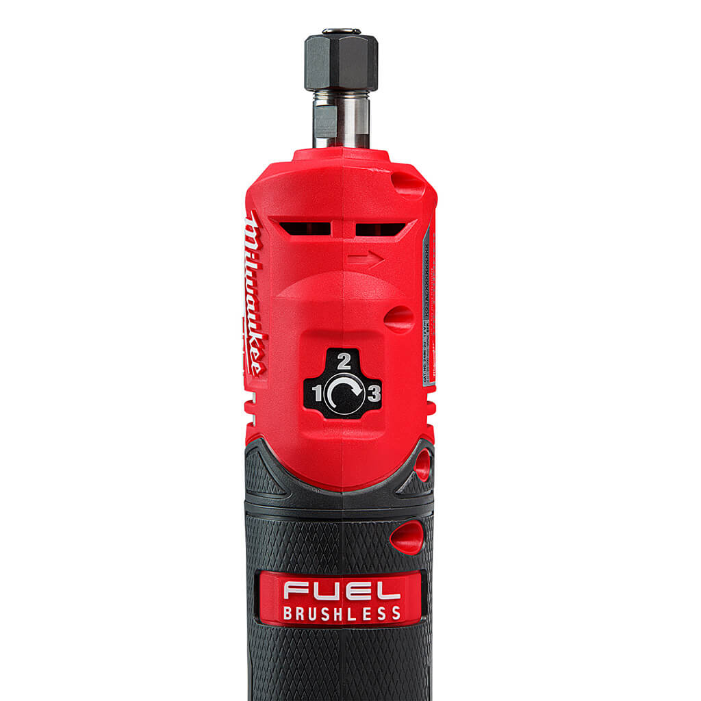 Milwaukee 2486-20 M12 FUEL 12-Volt Lithium-Ion 1/4 in. Brushless Straight Die Grinder (Tool Only)