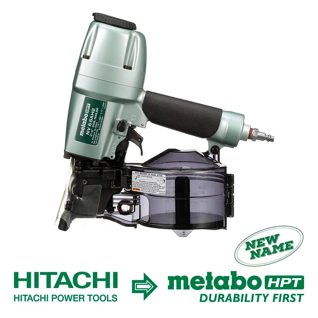 Metabo HPT NV65AH2M 1-1/2 to 2-1/2 in. Pneumatic Siding Nailer