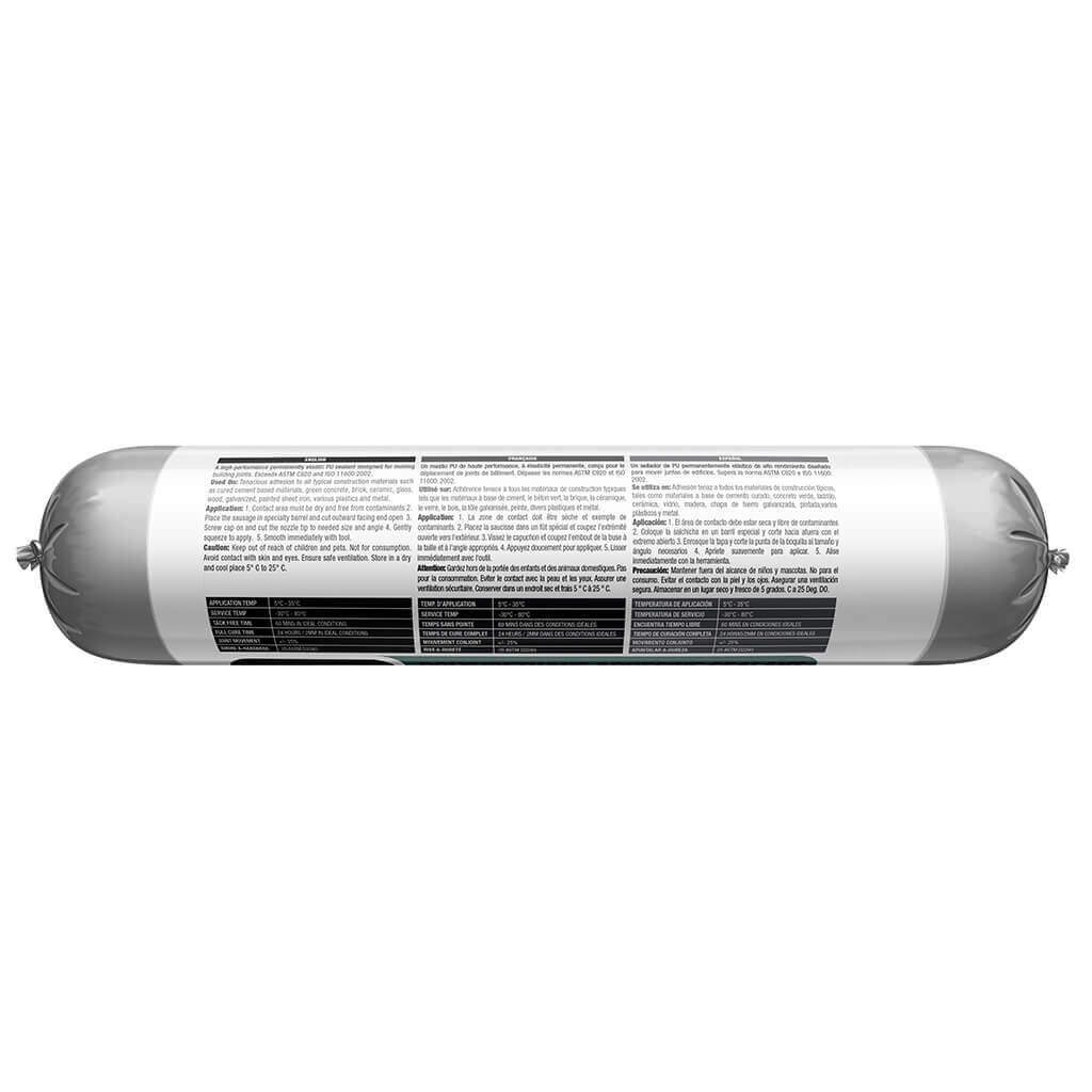 Selsil 600-mL Grey Masonry and Metal Expanding Joints Polyurethane Adhesive Sealant Sausage