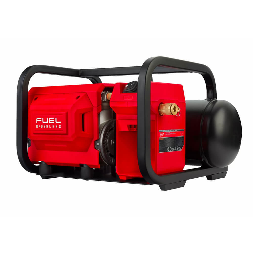 Milwaukee 2840-20 M18 FUEL 18-Volt Lithium-Ion 2-Gallon Cordless Compact Quiet Compressor (Tool Only)