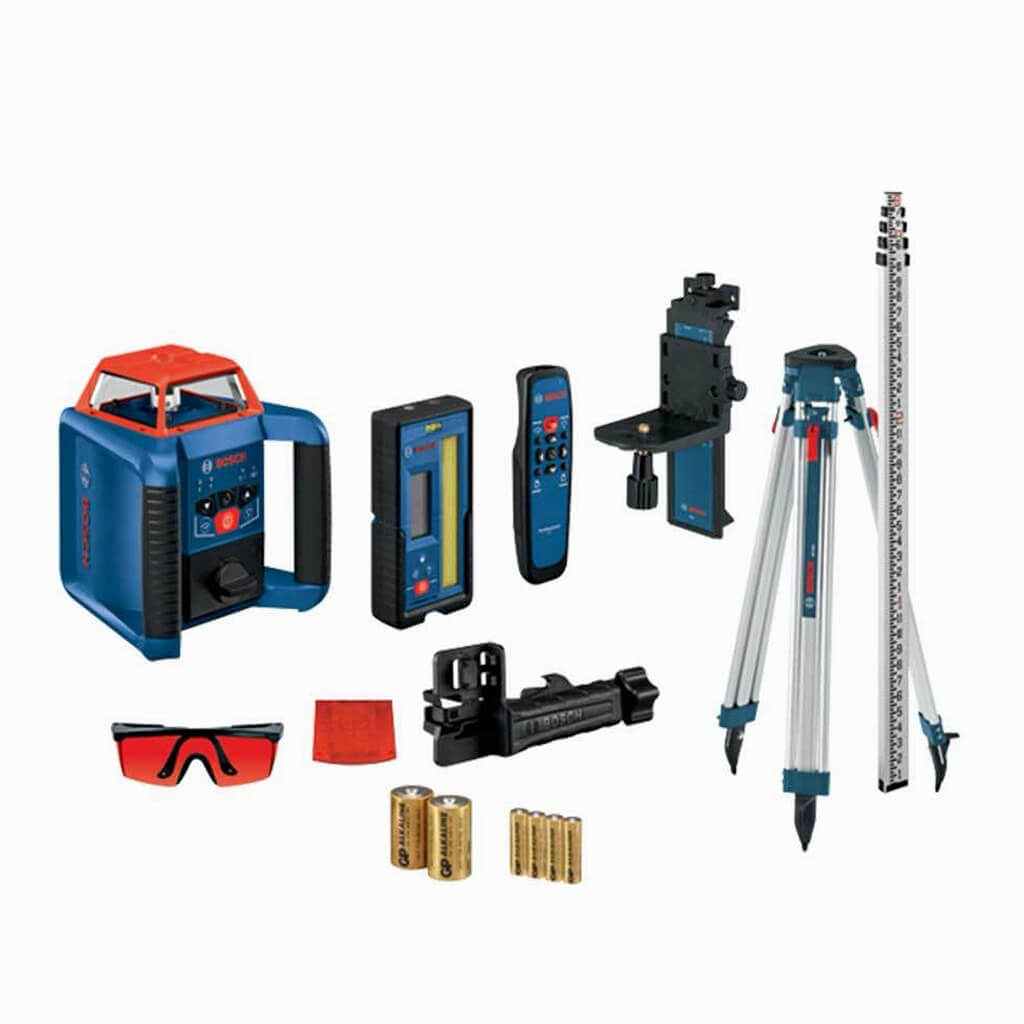 BOSCH GRL2000-40HVK REVOLVE2000 Self-Leveling Horizontal/Vertical Rotary Laser Kit