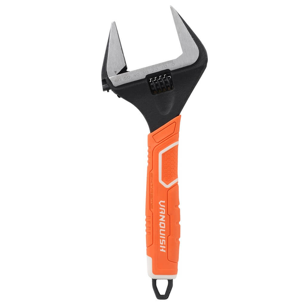 VANQUISH 3154 12 in. EXTRA WIDE-OPEN Adjustable Wrench 