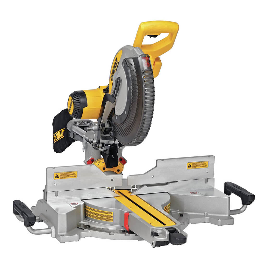 DEWALT DWS780RST 15 Amp 12 in. Dual Bevel Sliding Mitre Saw with Rolling Stand