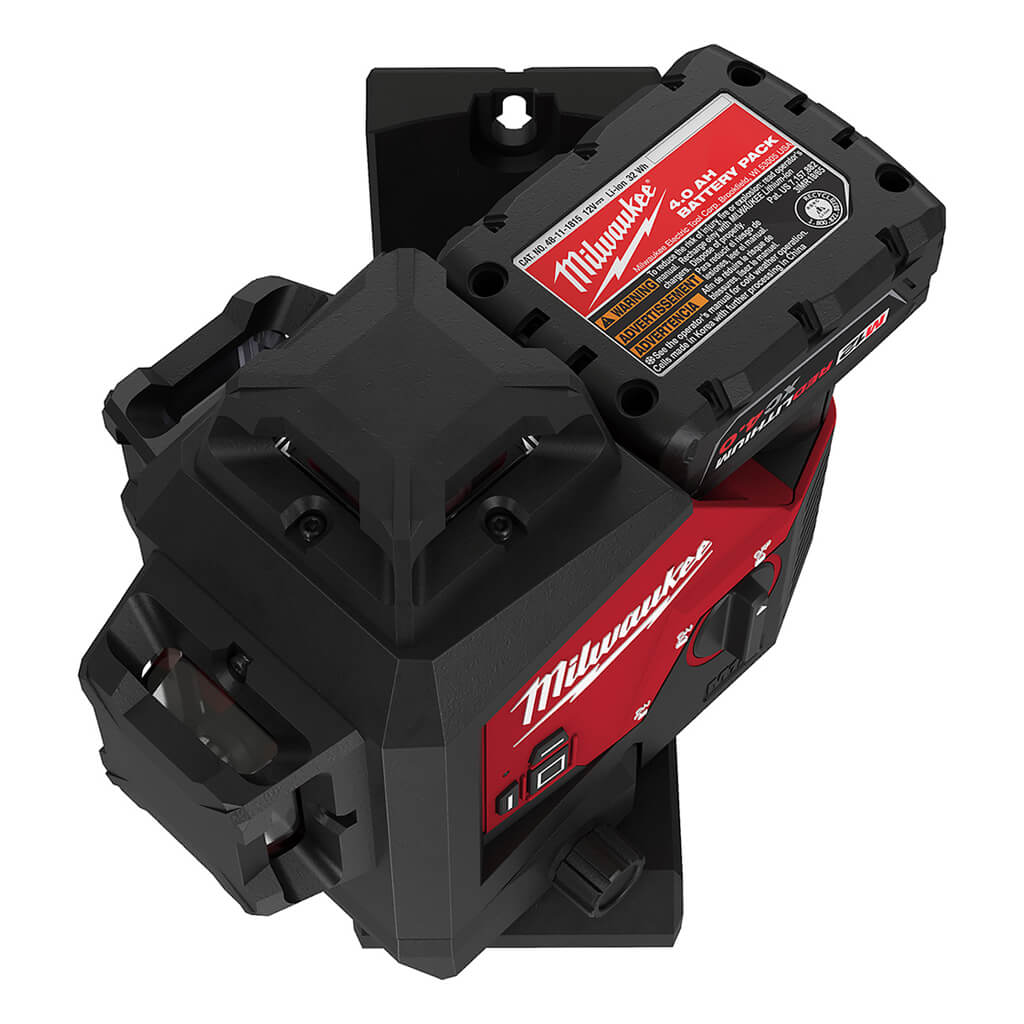 Milwaukee 3632-21 M12 12-Volt Lithium-Ion Cordless Green 360-Degree 3-Plane Laser Kit