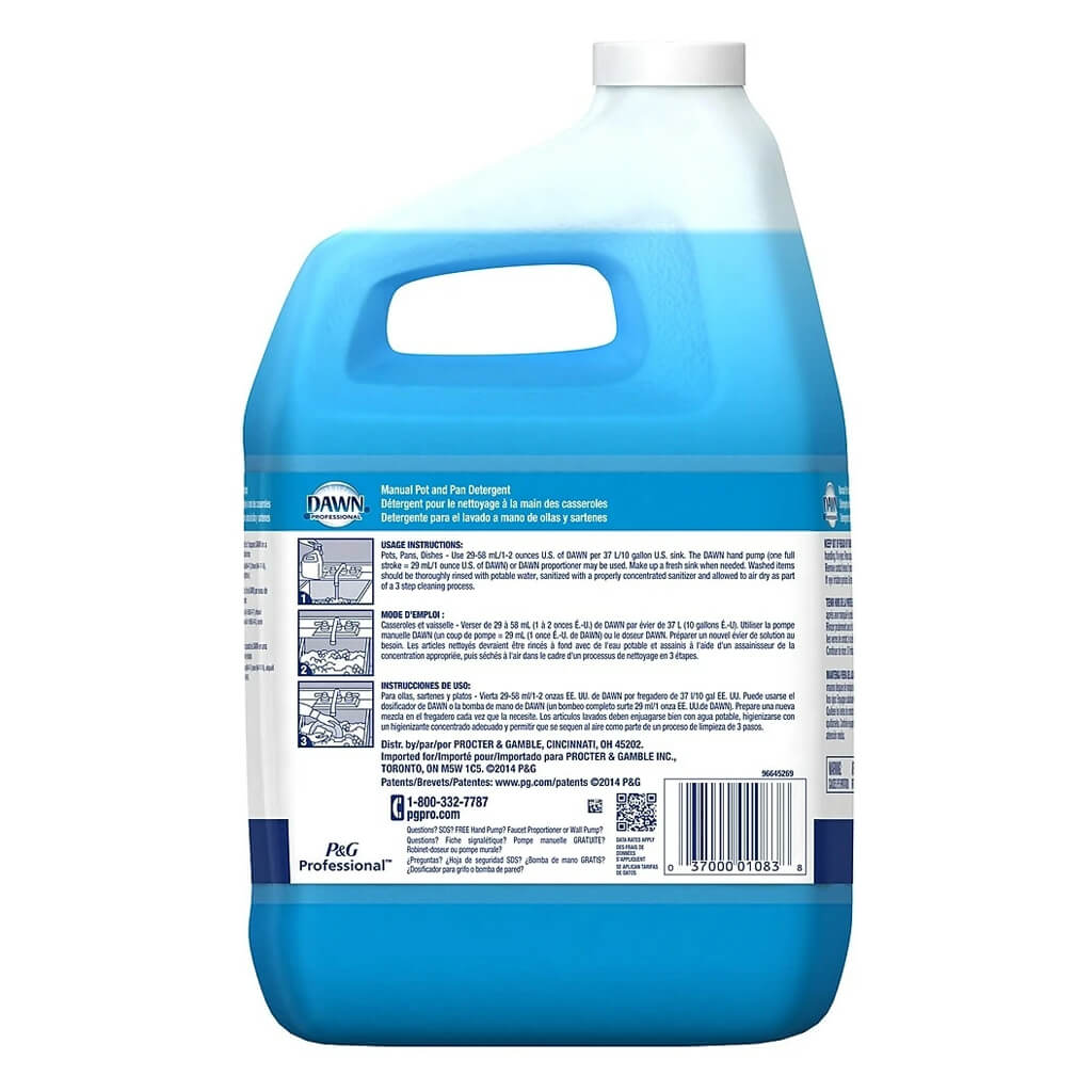 DAWN 3.78-Litre Concentrated Manual Pot and Pan Dish Soap