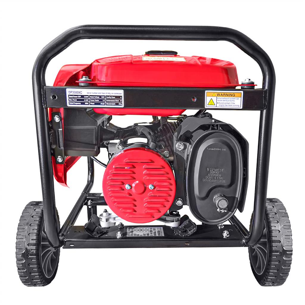 DuraDrive DP3500XC 2,800-Watt 212cc Gas Generator with Wheel Cart