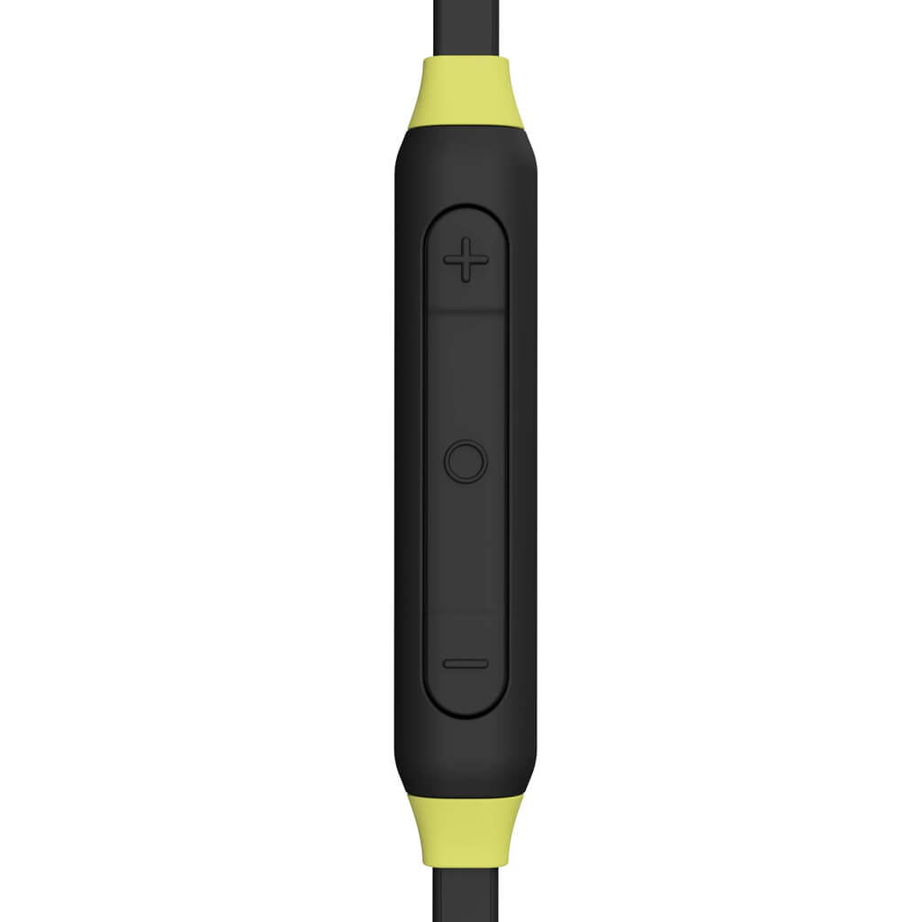 ISOtunes IT-02 XTRA Yellow Black 27 dB NRR Bluetooth Noise-Isolating Earbuds