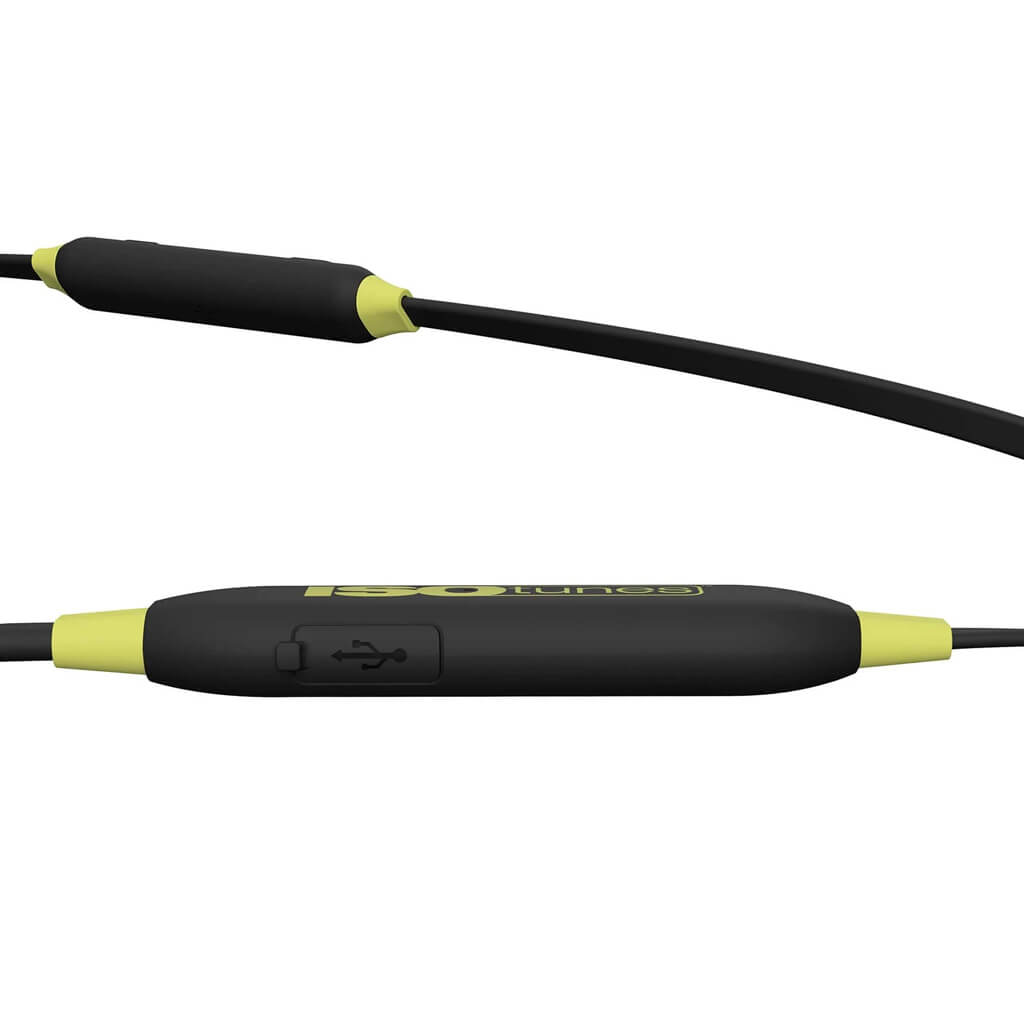 ISOtunes IT-02 XTRA Yellow Black 27 dB NRR Bluetooth Noise-Isolating Earbuds