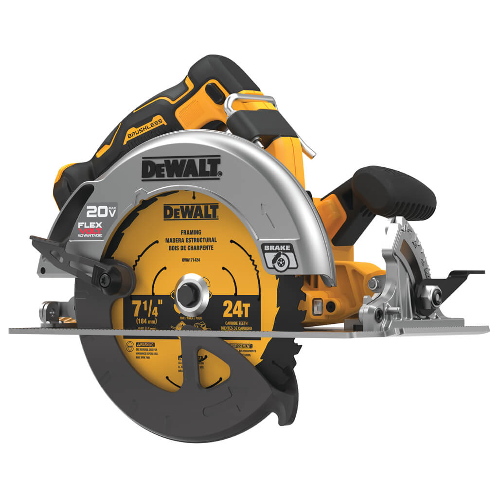 DEWALT DCS573B 20-Volt MAX Lithium-Ion 7-1/4 in. Brushless Circular Saw with FLEXVOLT ADVANTAGE (Tool Only)