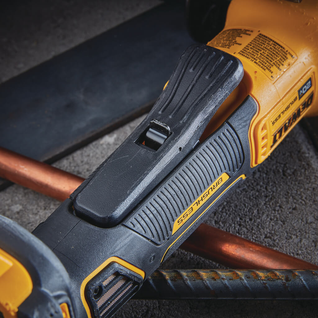 DEWALT DCG416B 20-Volt MAX Lithium-Ion 4-1/2 in. - 5 in. Brushless Paddle Switch Angle Grinder with FLEXVOLT ADVANTAGE (Tool Only)