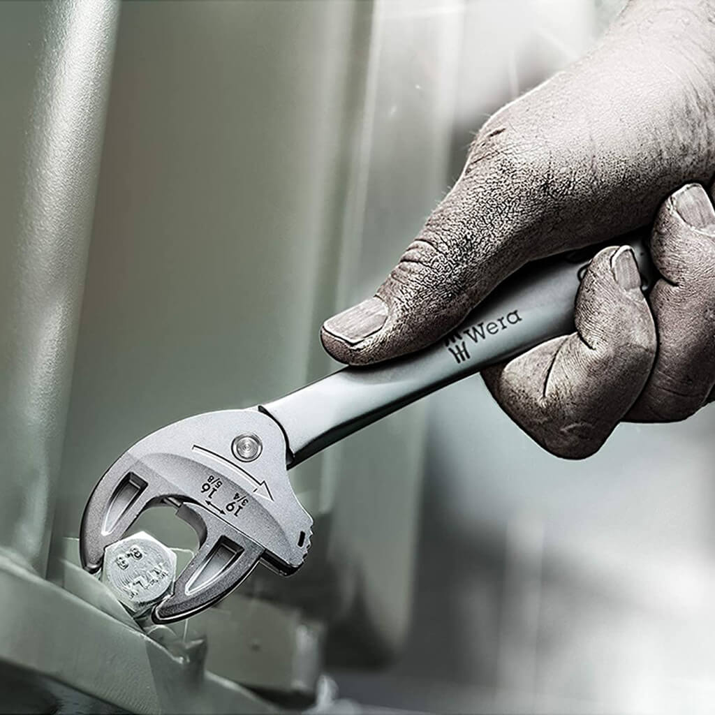 Wera 05020101001 Joker 6004 5/8 in. - 3/4 in. L Self-Setting Spanner