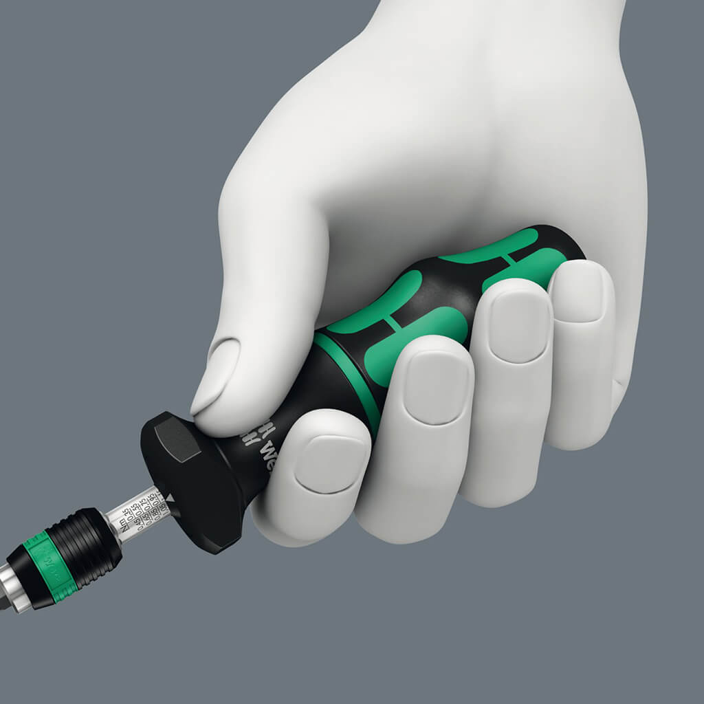 Wera 05074710001 Kraftform 7445 1/4 in. 2.5-11.5 in. lb. Adjustable Torque Screwdriver