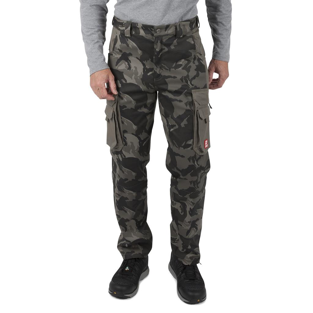 DURADRIVE MEN'S COMPASS CONVERTIBLE CARGO PANTS RED LABEL- CAMO