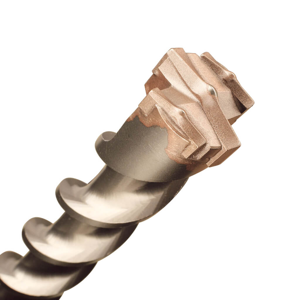SABERCUT  1-1/8 in. x 36 in. SDS MAX 6-Cutter Carbide Tip Concrete & Rebar Hammer Drill Bit