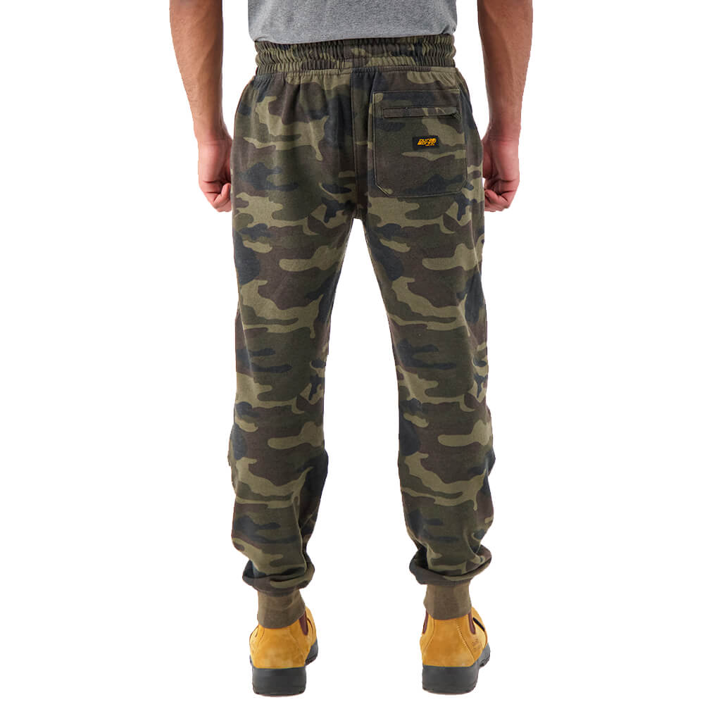 DuraDrive Men's VAGABOND Camouflage Jogger Work Pants with Knee-Pad Pockets