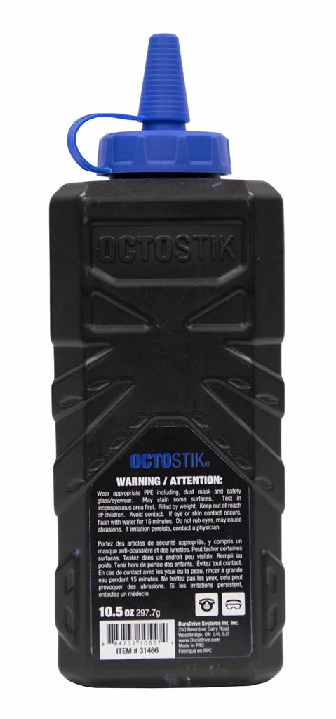  OCTOSTIK Straight-Line Blue Permanent Chalk Powder (10.5 oz)