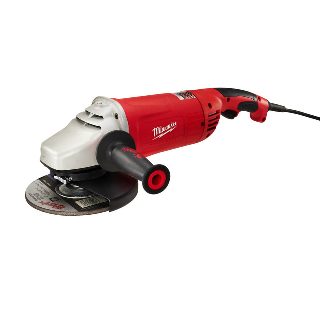 Milwaukee 6088-31 7 in. / 9 in. 15 Amp Corded Non Lock-On Large Angle Grinder