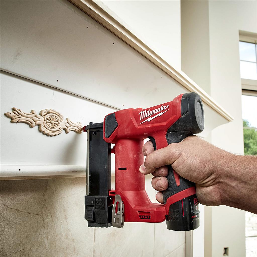 Milwaukee 2540-20 M12 12-Volt Lithium-Ion 23-Gauge Cordless Pin Nailer (Tool Only)