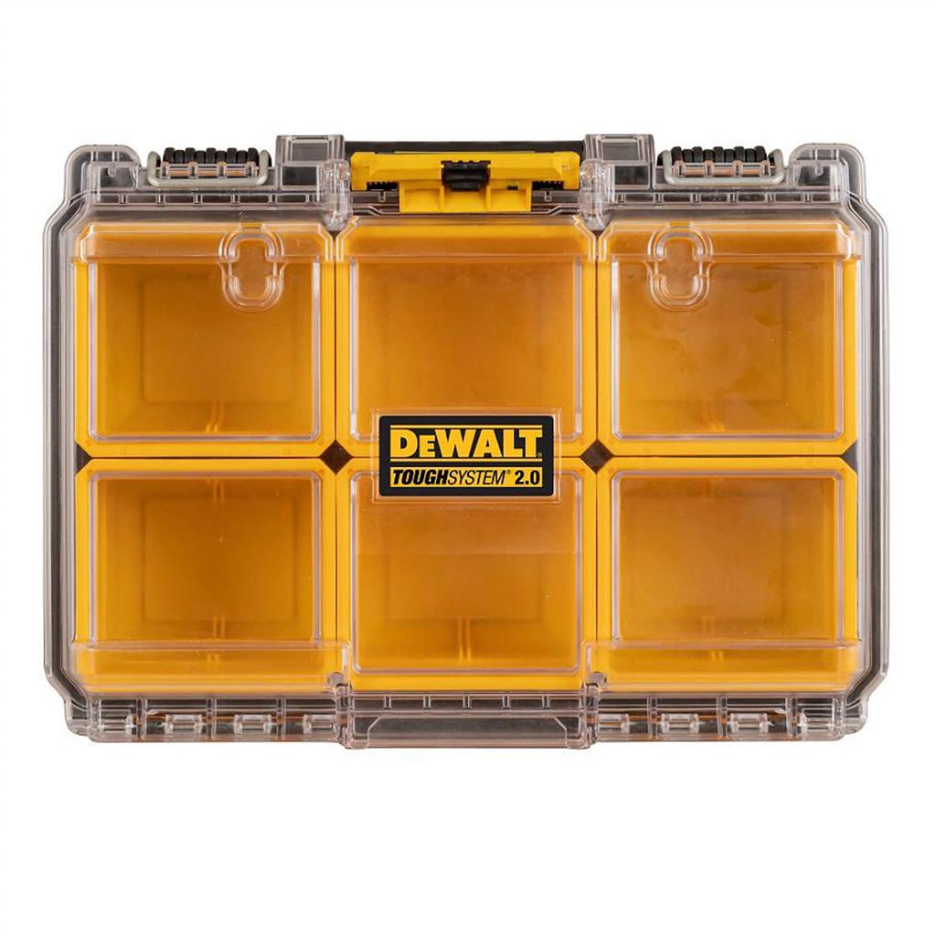 DEWALT DWST08020 ToughSystem 2.0 6-Compartment Deep Compact Organizer