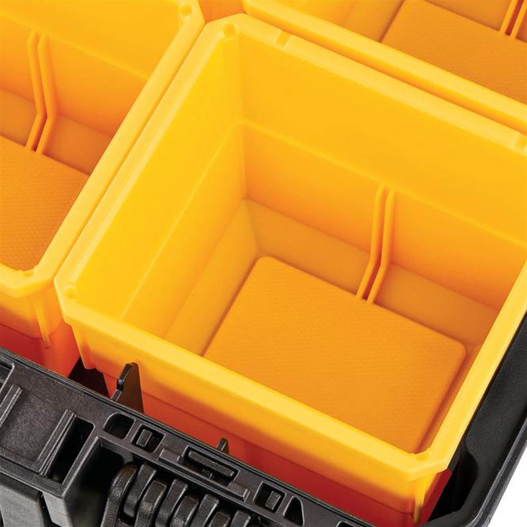 DEWALT DWST08020 ToughSystem 2.0 6-Compartment Deep Compact Organizer