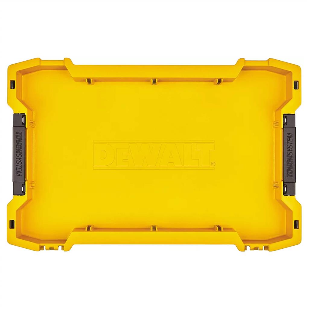 DEWALT DWST08110 ToughSystem 2.0 Portable Stackable Shallow Tool Tray