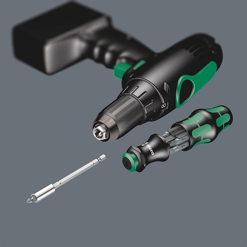 Wera 05073240001 Kraftform Kompakt 28 SB Combination Screwdriver with Magazine
