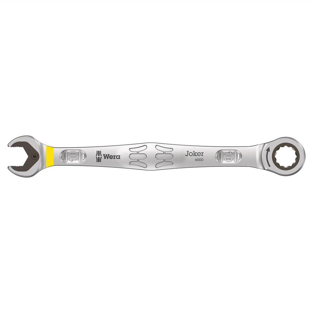 Wera 05073270001 6000 Joker SW 10 mm SB Metric Ratcheting Combination Wrench