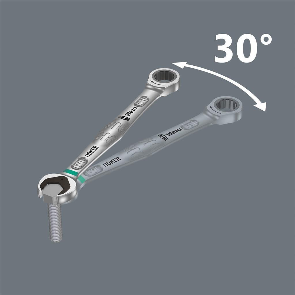 Wera 05073273001 6000 Joker SW 13 mm SB Metric Ratcheting Combination Wrench