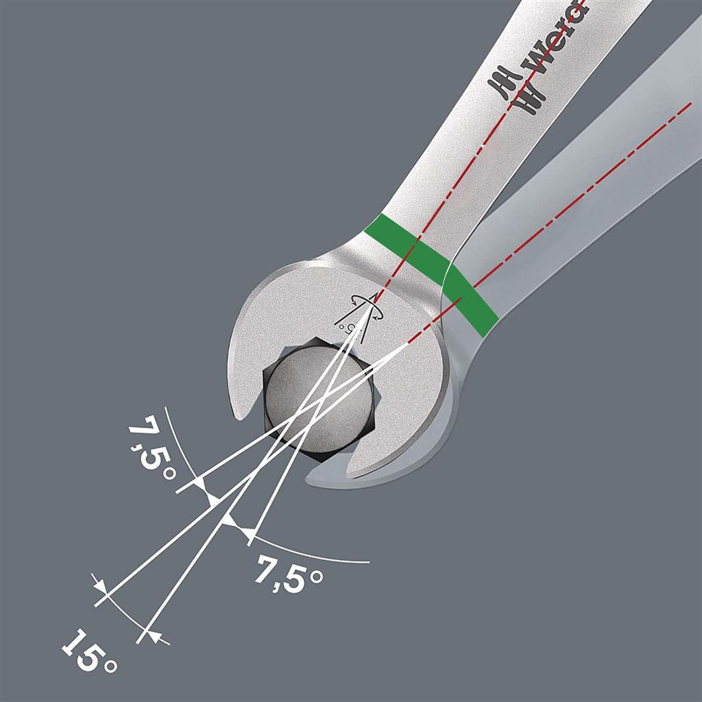 Wera 05020501001 6003 Joker 21 mm Metric Combination Wrench