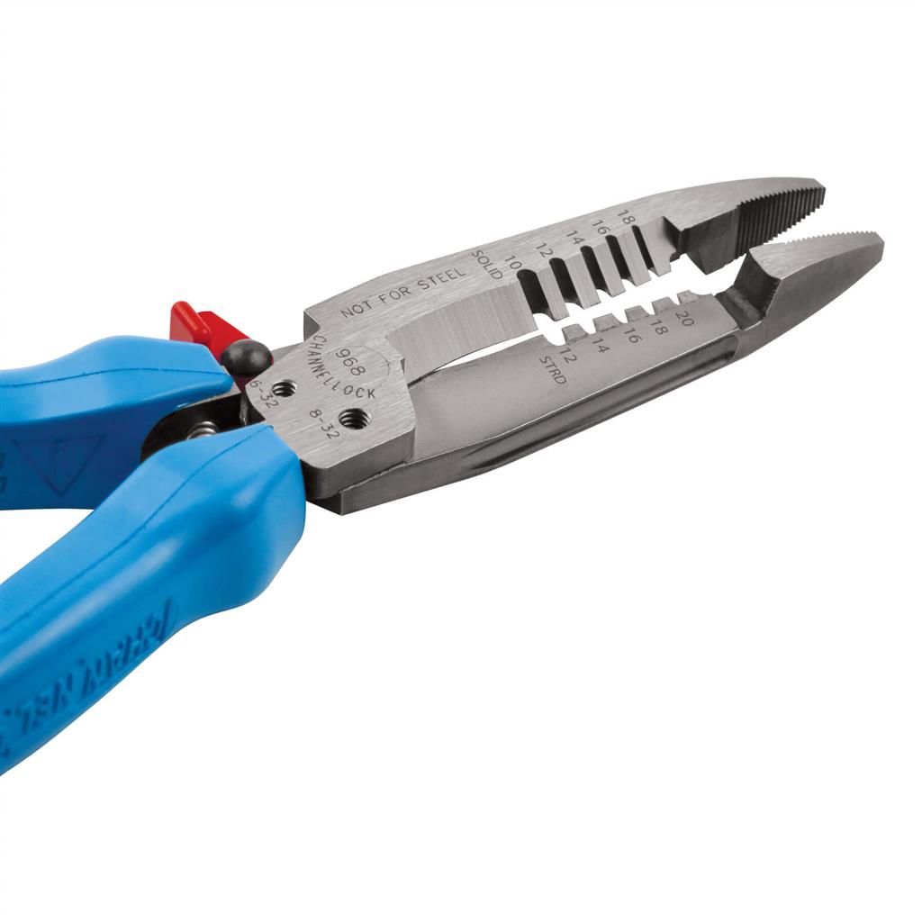 CHANNELLOCK 968 7.5 in. Forged Wire Stripper