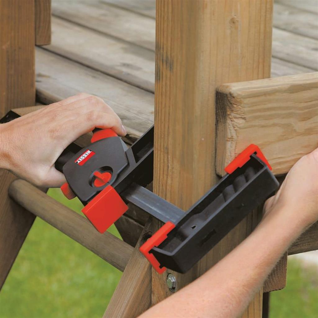 Bessey DUO16-8 6 in. x 3-1/4 in. 260 lb. Clamping Force DuoKlamp Large Surface One Handed Clamp