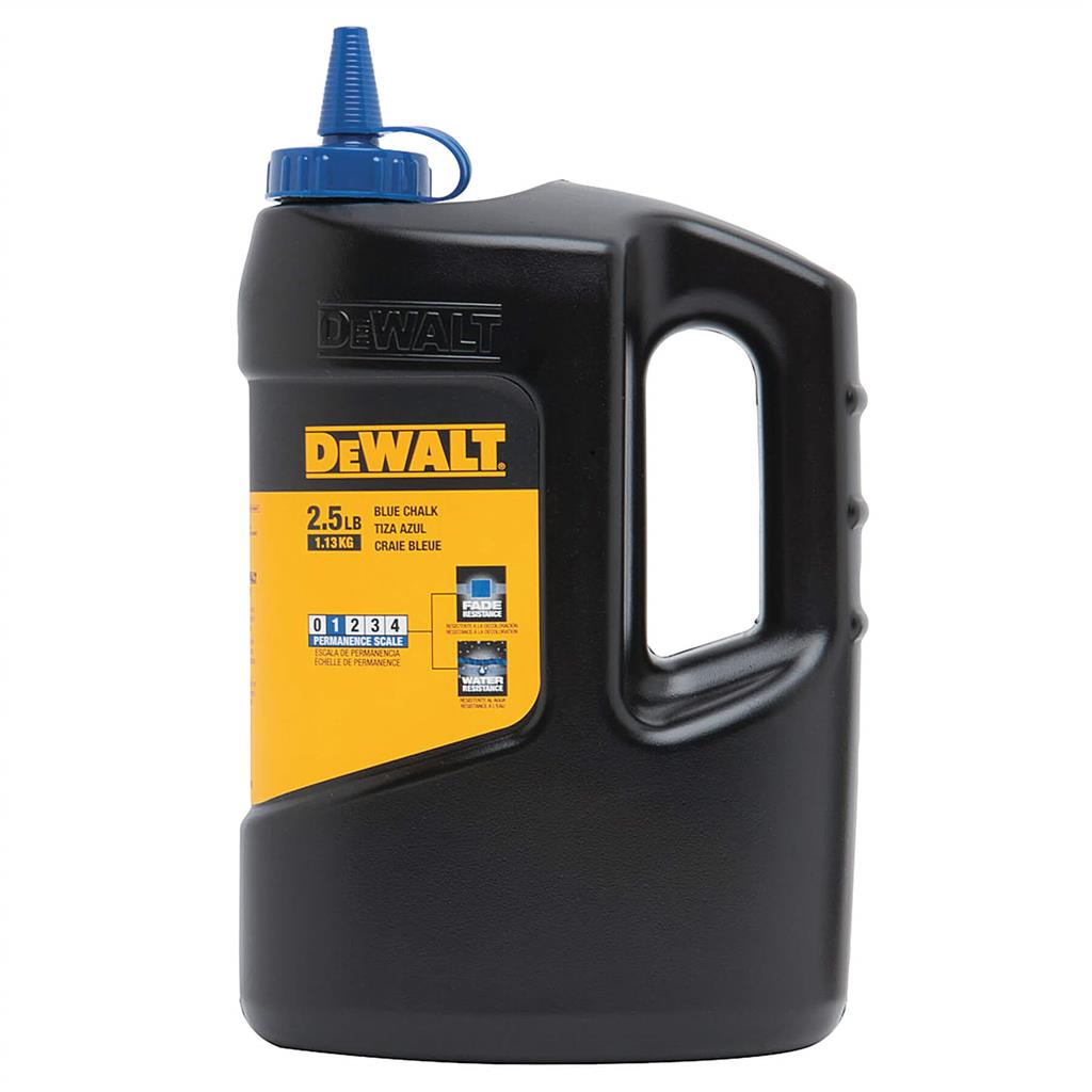 DEWALT DWHT47058 2.5 lb. Blue Powder Chalk