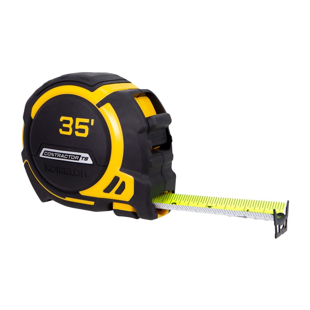 Komelon Contractor TS 35ft, 1-1/4in. wide blade Tape Measure