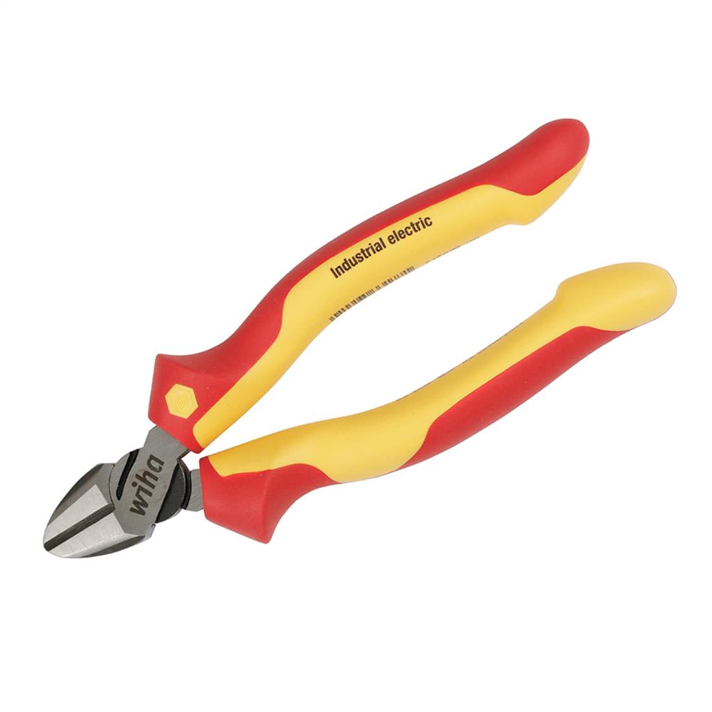 Wiha 32933 6.3 in. Insulated Industrial Diagonal Cutter