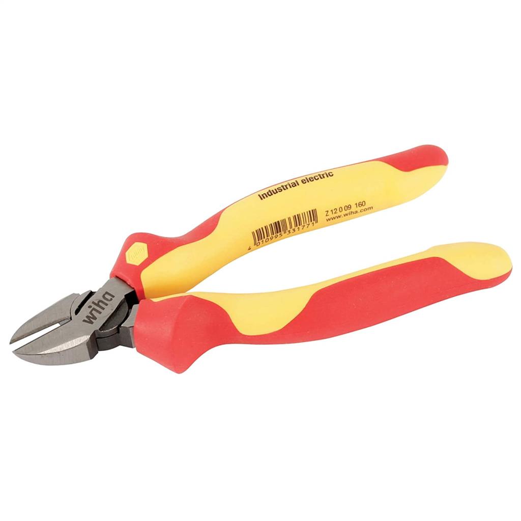 Wiha 32933 6.3 in. Insulated Industrial Diagonal Cutter