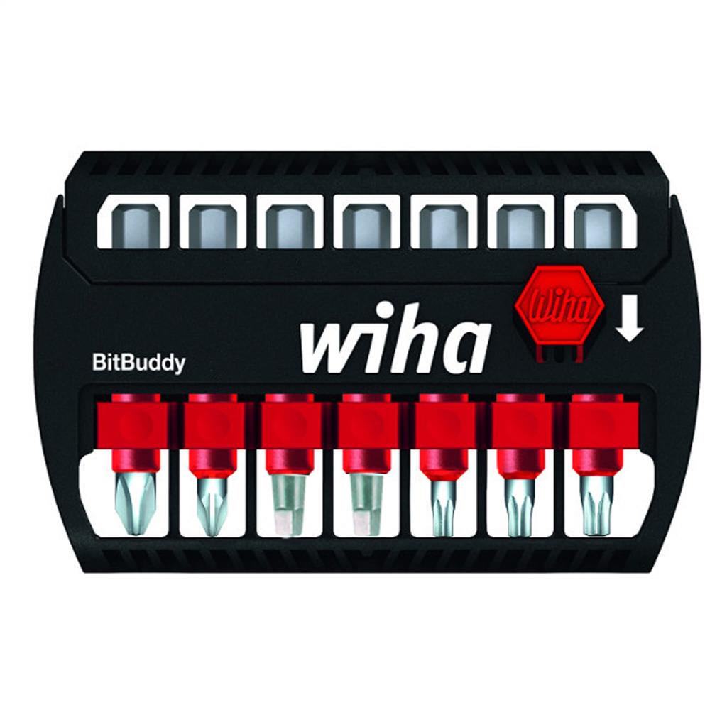 Wiha 76892 Terminator Impact Power Bit Buddy Set (7-Piece)