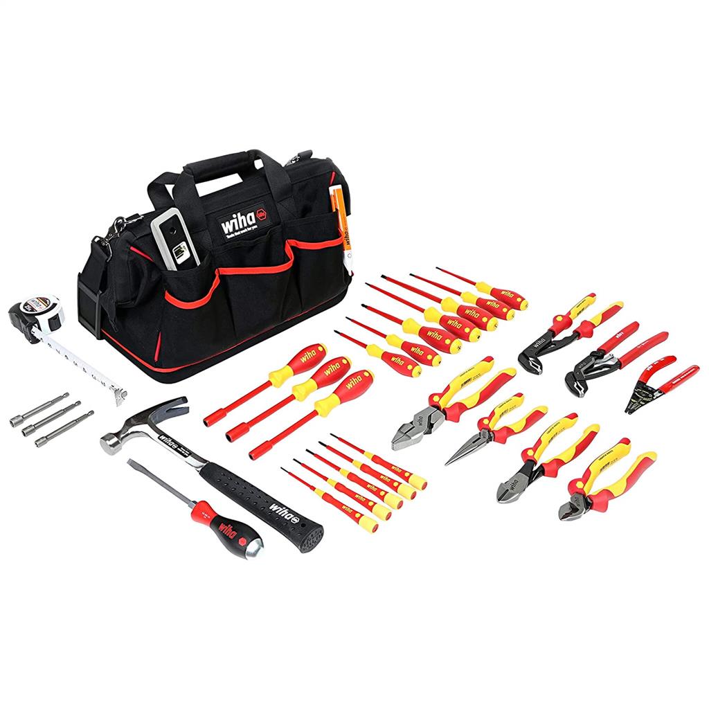 Wiha 32935 Industrial Journeyman's Tool Set (30-Piece)