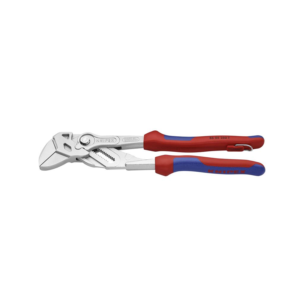 KNIPEX 86 05 250 T BKA CHROME PLIERS WRENCH 10"