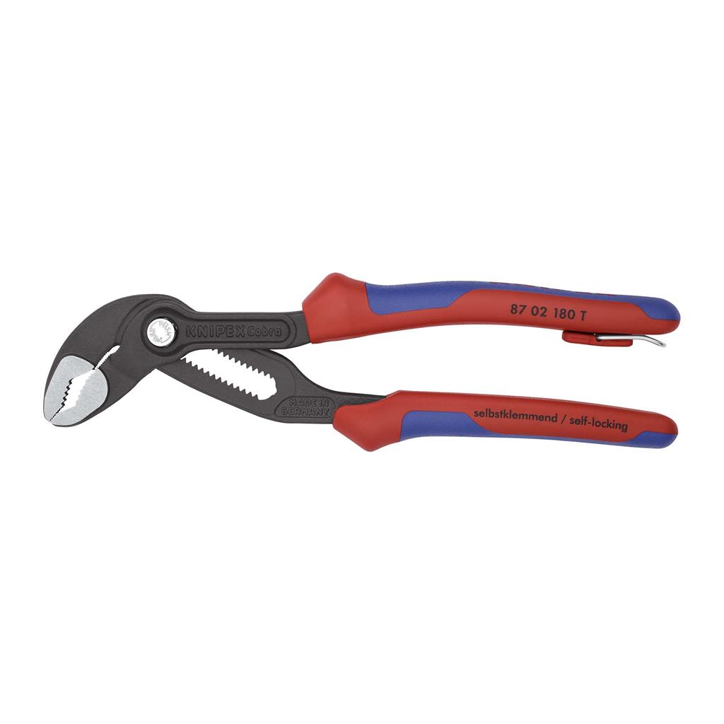 KNIPEX 87 02 180 T BKA COBRA HIGH TECH WATER PUMP PLIER 7"