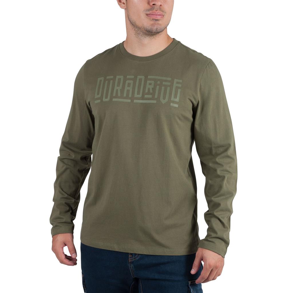 Duradrive Maze 3D Print Long Sleeve Crew Neck T-Shirt