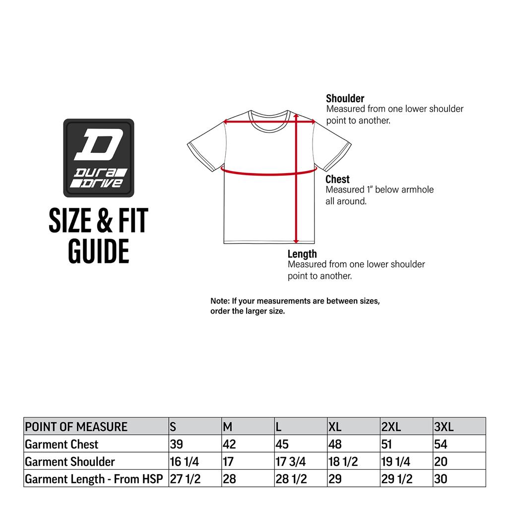 Duradrive Overlap Print Short Sleeve Crew Neck T-shirt