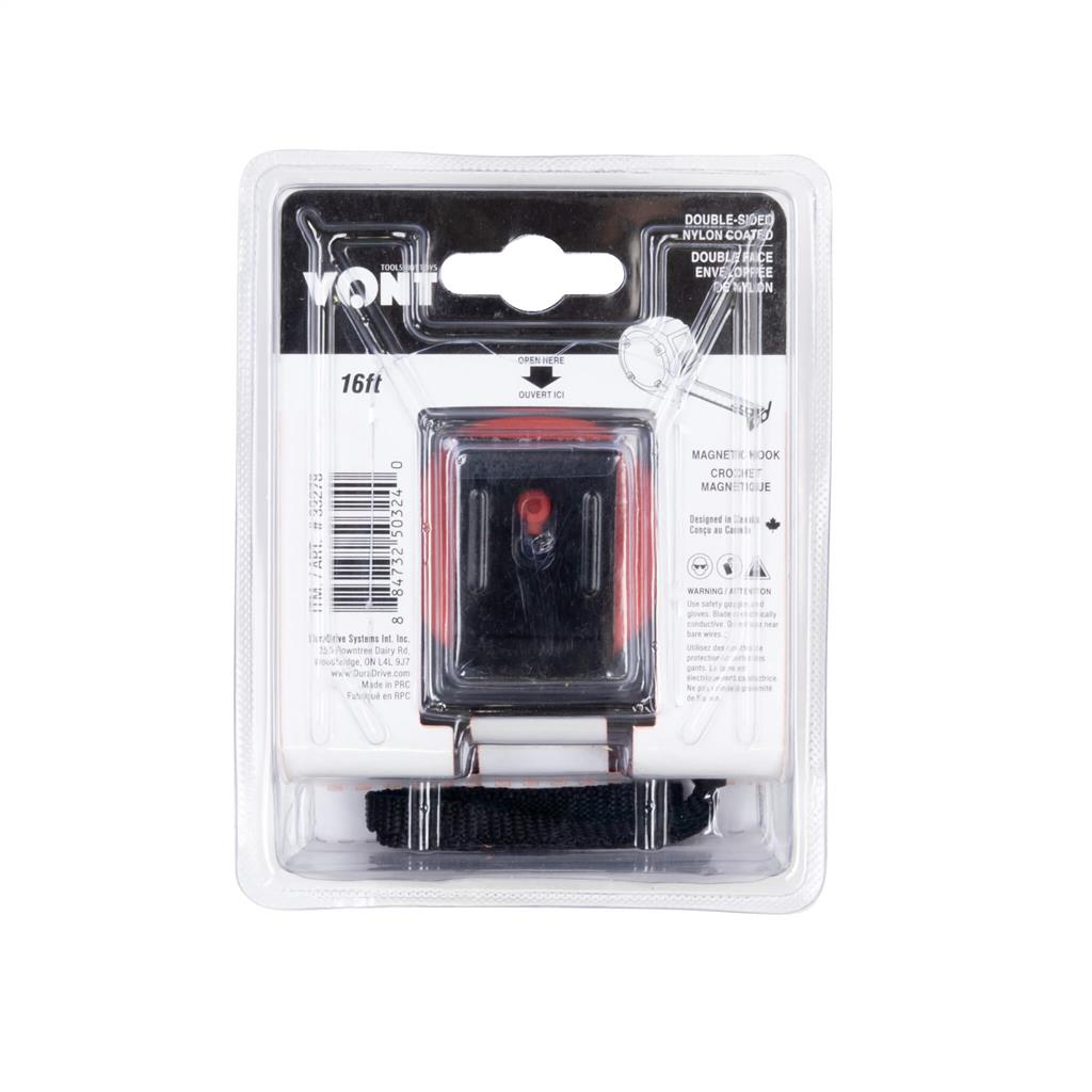 VONT Compact 16ft. Tape Measure