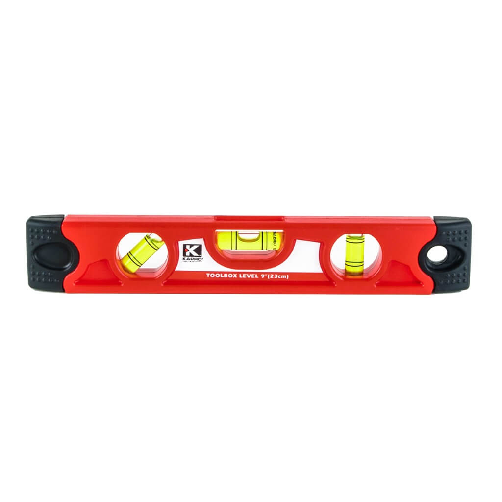 Kapro 227-08 9 in. Plastic Tool Box Torpedo Level