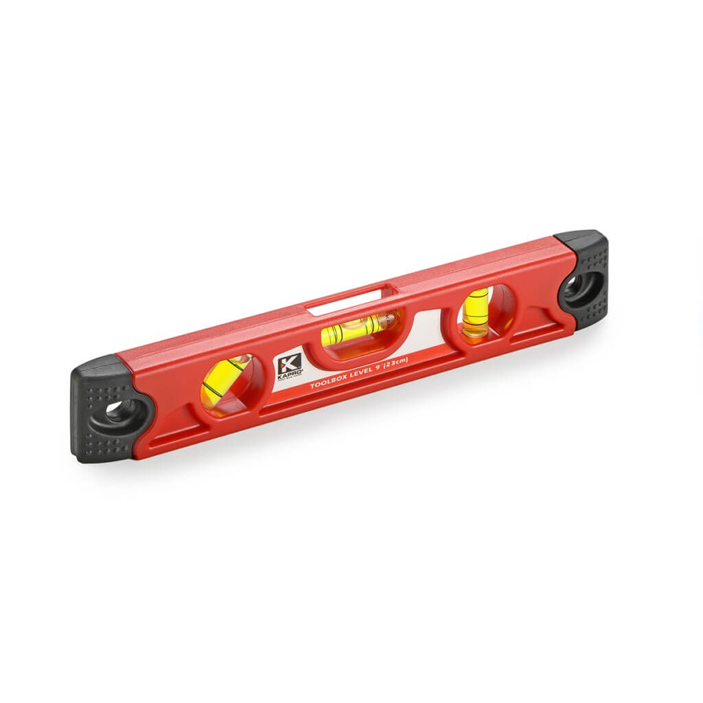 Kapro 227-08 9 in. Plastic Tool Box Torpedo Level