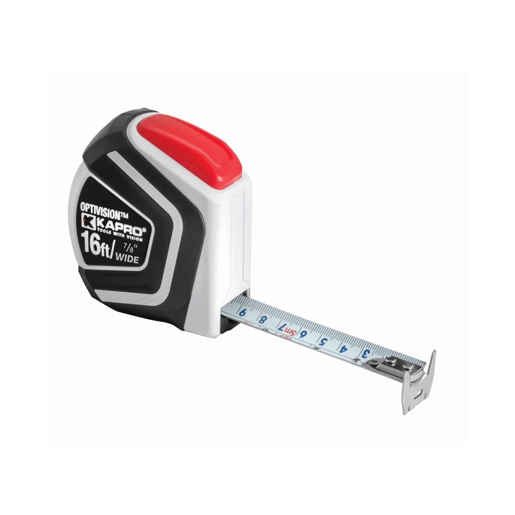 Kapro 5m/16 ft. Self Locking Optivision Magnetic Imperial/Metric Tape Measure