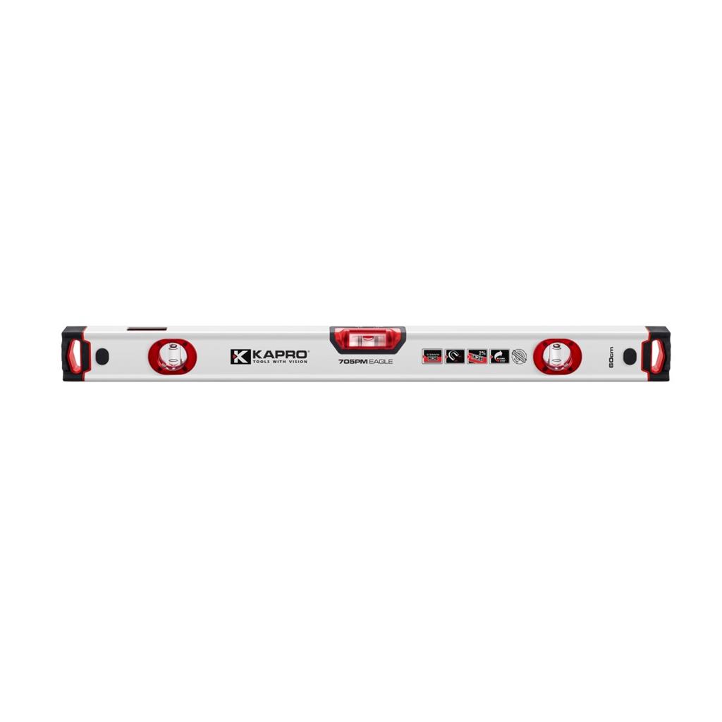 Kapro 705-41P-24 EAGLE 24 in. Optivision Red Contractor Box Level