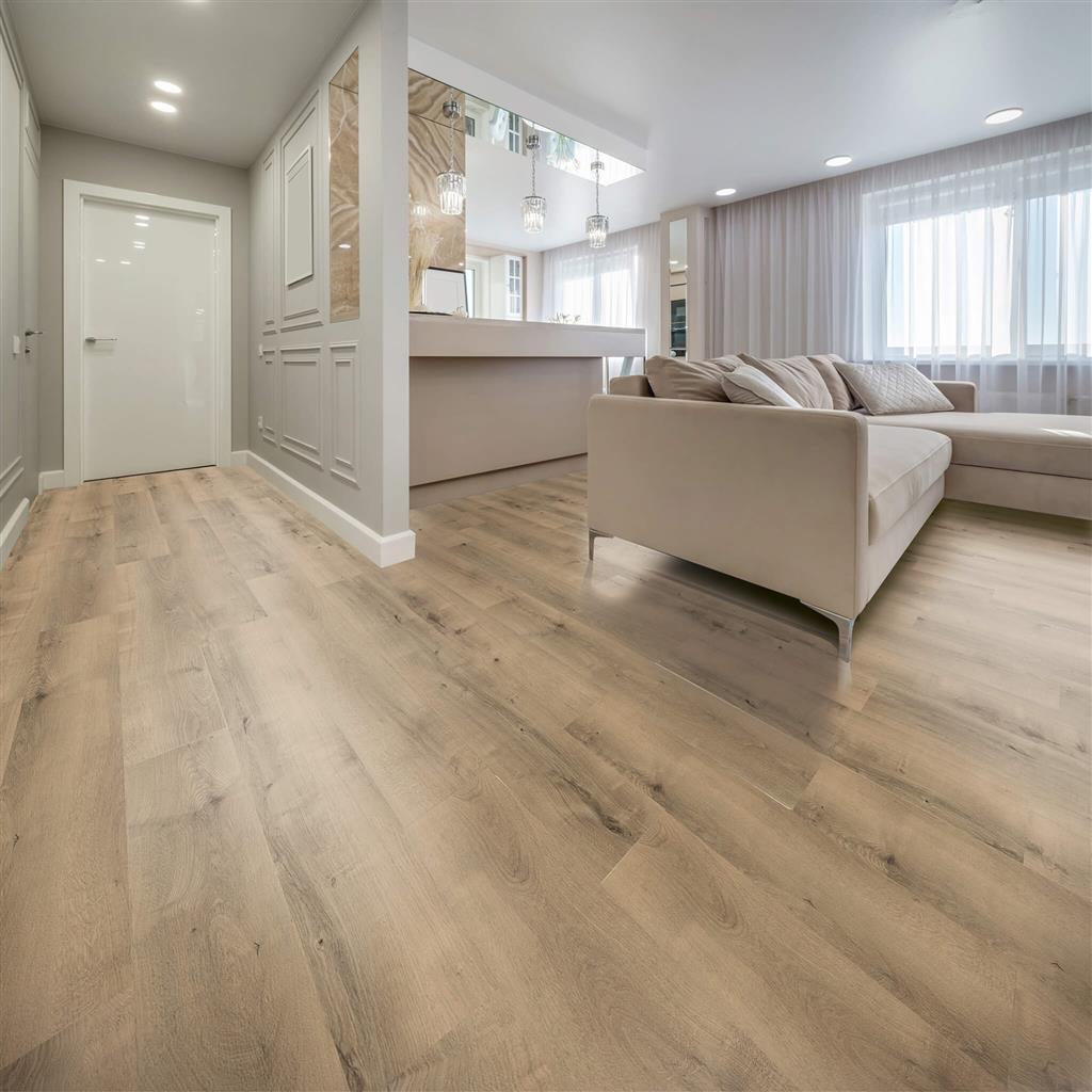 SyN Click-It Desert Sands Oak Extra Rigid Core Luxury Vinyl Flooring Plank